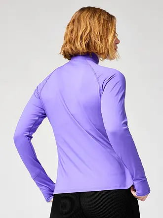 BROOKS | Camiseta de running con cremallera Dash 3.0 para mujer | lila